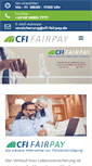 Mobile Screenshot of cfi-fairpay.de